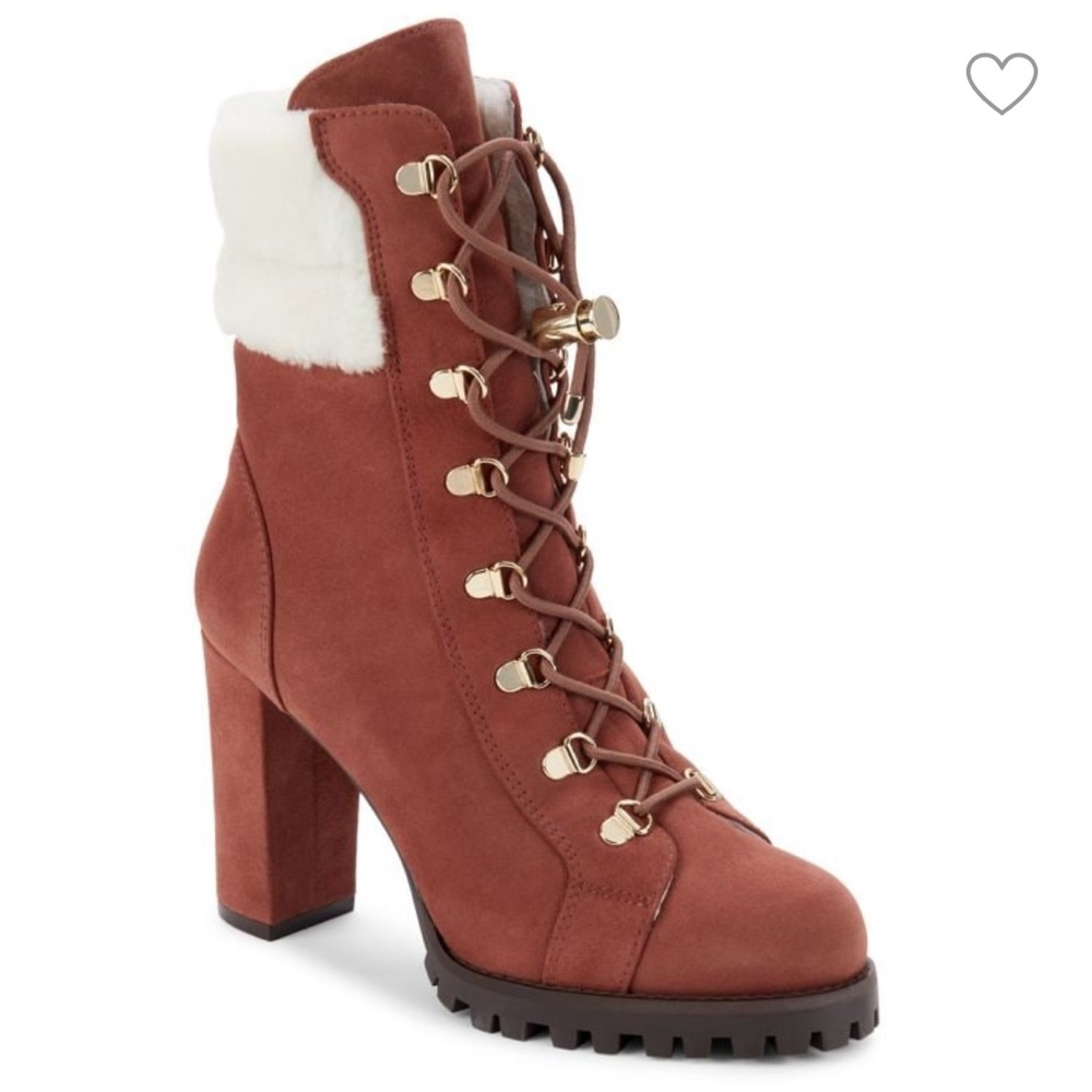 Rockie Chill Block Heel Suede Booties